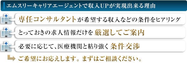 エムスリーキャリアエージェントで収入UPが実現出来る理由