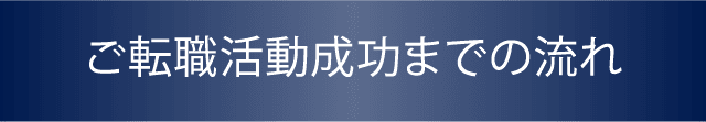 ご転職活動成功までの流れ